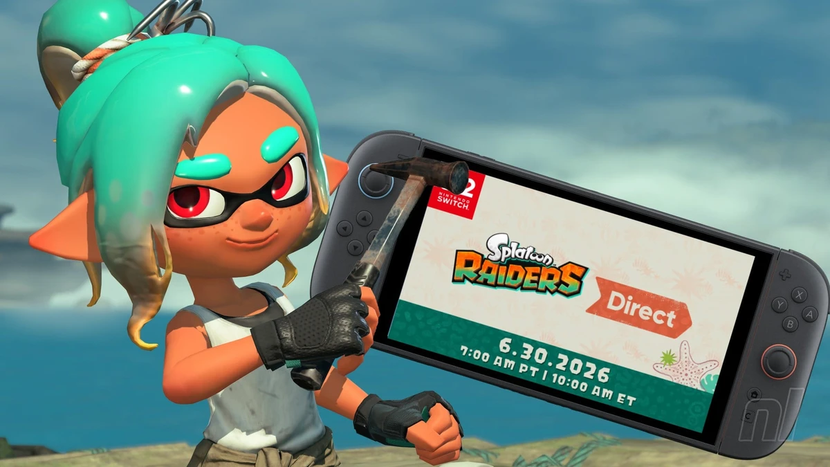 Watch: Splatoon Raiders Nintendo Direct - Live!