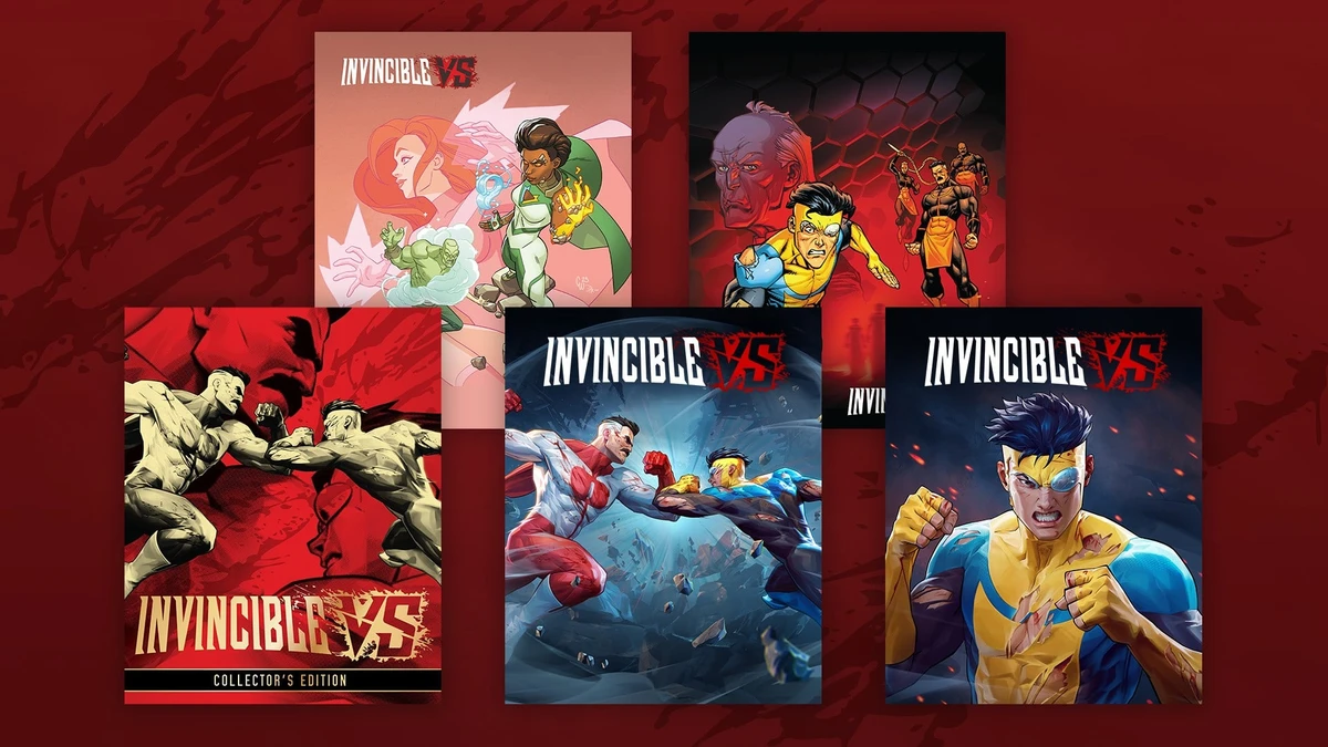 Just Like Comic Books, Invincible VS Will Have Five Different PS5 Box Arts