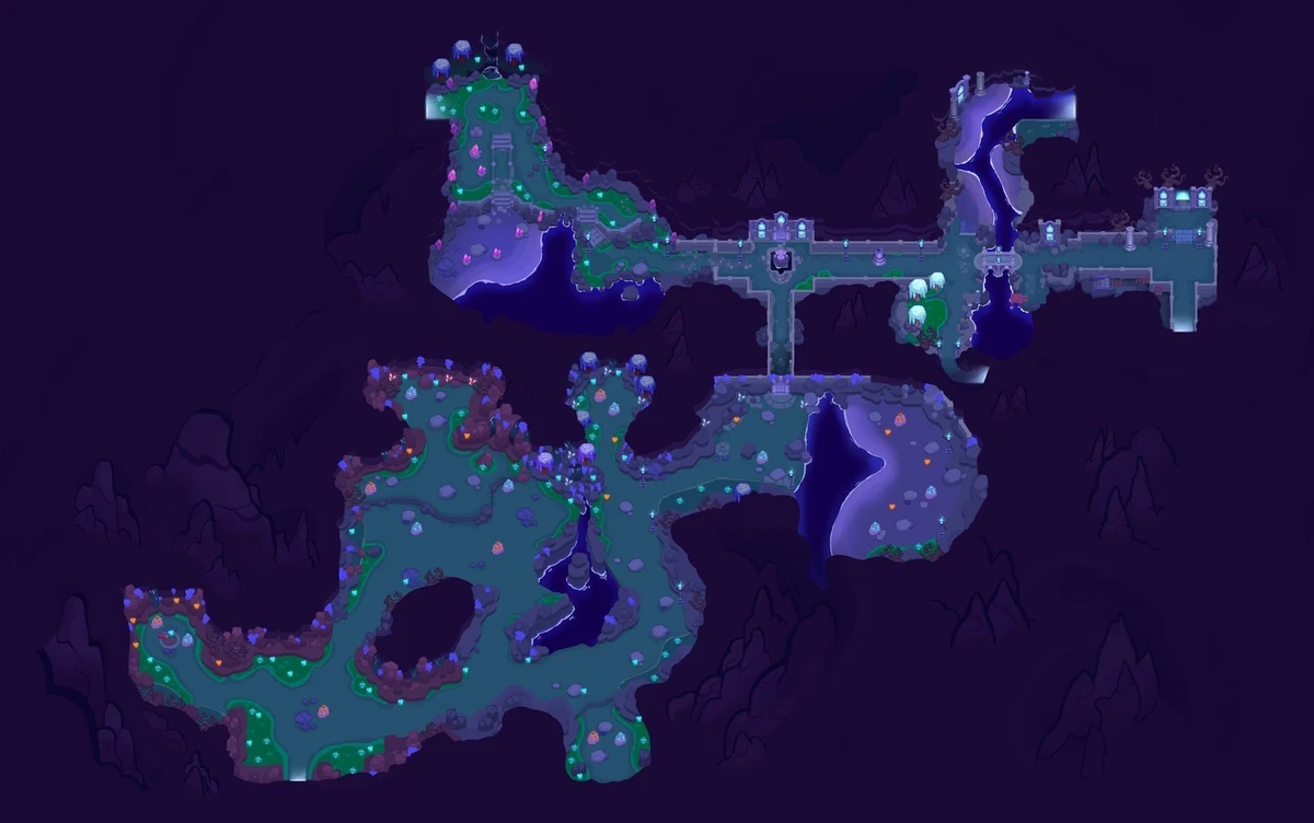 Moonlight Peaks Catacombs Interactive Map