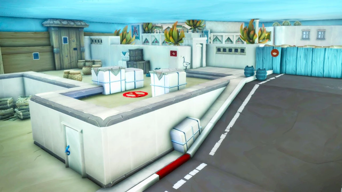  Creative World of Warcraft player uses housing tools to recreate Counter-Strike's iconic Dust 2 map, complete with a car made out of wood, doormats, and fruit plates 