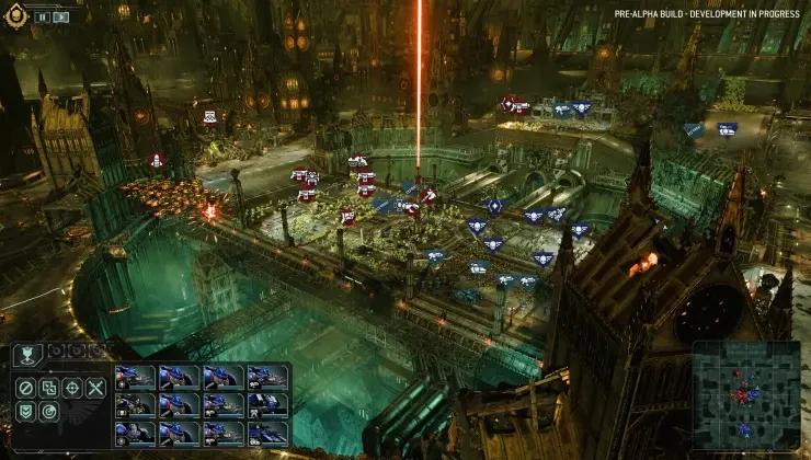 Total War: WARHAMMER 40,000 looks explosive in the new footage