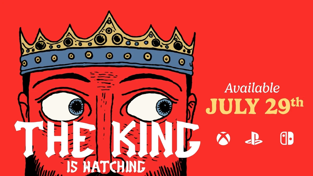The King is Watching coming to PS5, Xbox Series, and Switch on July 29