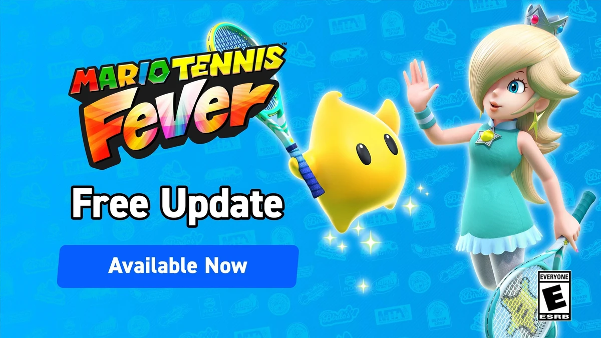 Mario Tennis Fever version 1.1.0 update now available, adds new court, racket, special match, and more