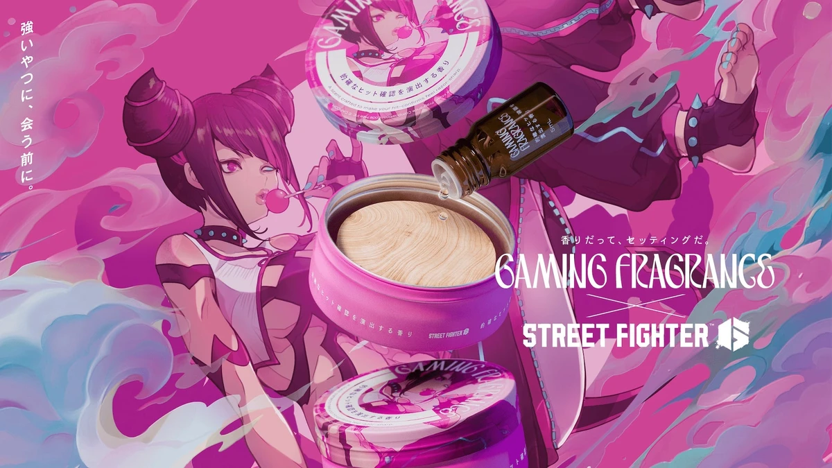 Street Fighter 6 is getting fragrances that make your room smell like a character’s fighting style