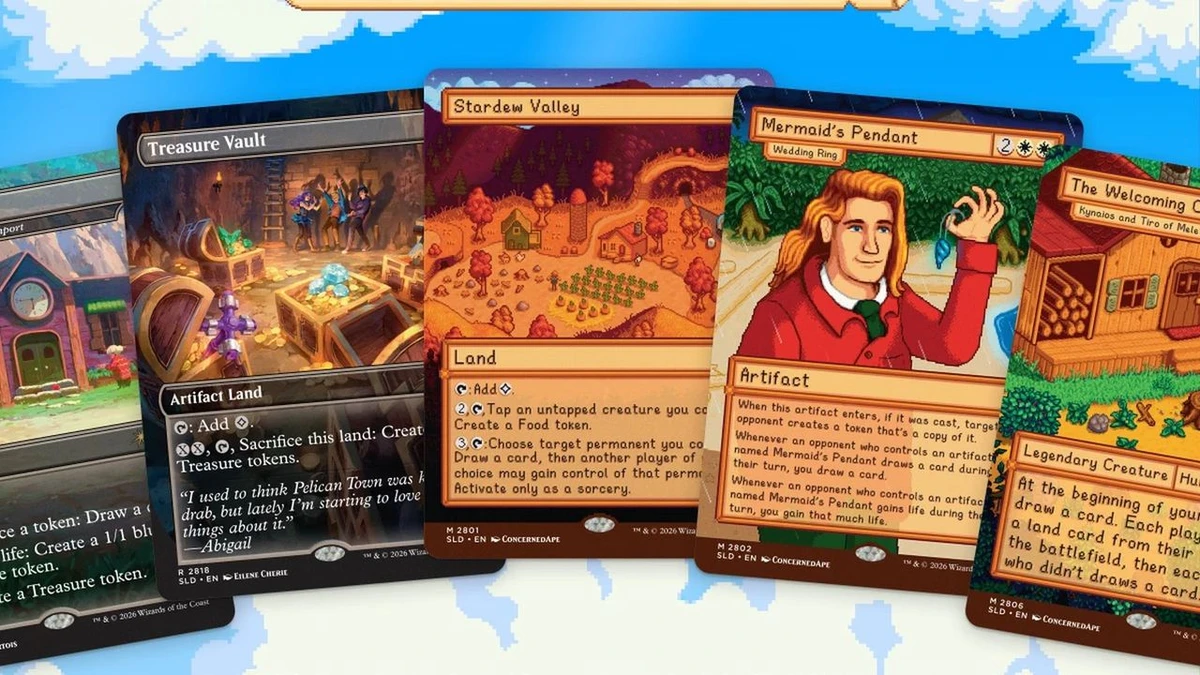  Stardew Valley comes to Magic: The Gathering and fans aren't taking some of the new artwork well 