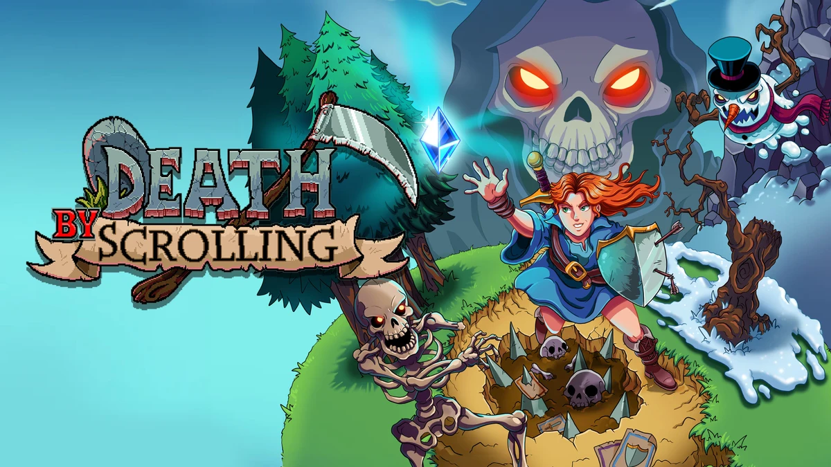 Death by Scrolling for PS5, Xbox Series, and Switch launches April 16