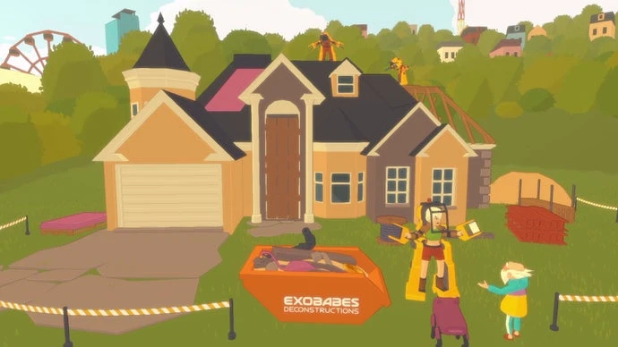 "Enjoy your last day in a future that works for everyone but you": I adore the demo for Future? No Thanks, an open world comedy about a boomer trapped in leftwing paradise