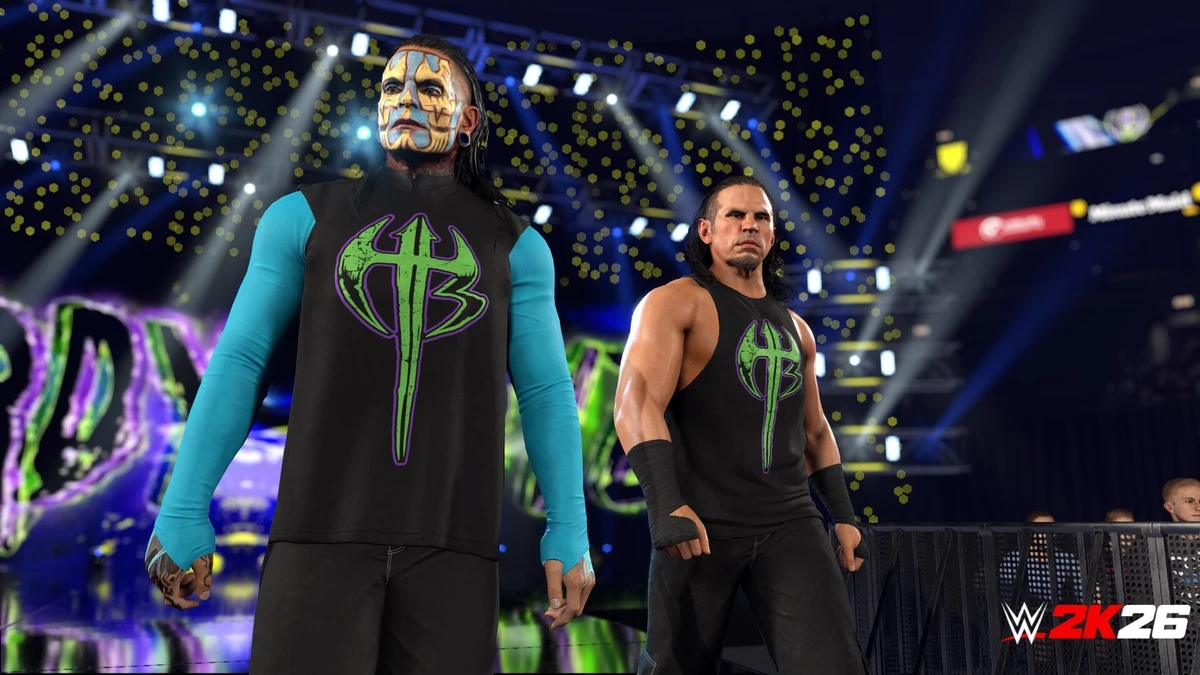 WWE 2K26 Ringside Pass Season 4 is out now, with four new superstars including the Hardy Boyz