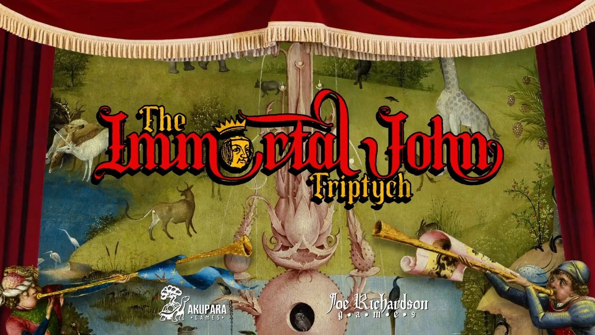 The Immortal John Triptych launches August 27