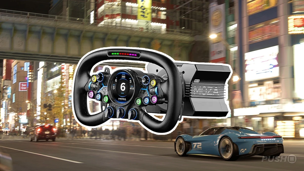 Gran Turismo 7 Partnering with Elite Racing Wheel Maker on Official PS5 Hardware