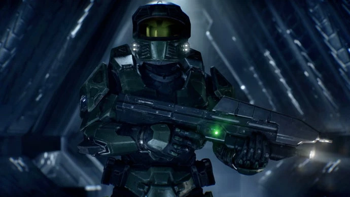 Halo on helium has arrived less than a week after modders got their hands on Campaign Evolved, though AI might've been used to chipmunk Chief and Cortana