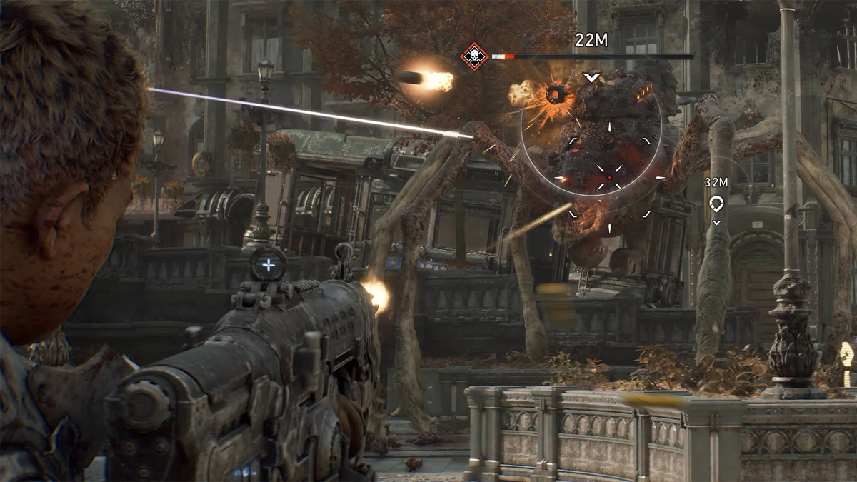 Video: Here’s 19 minutes of Gears of War: E-Day Horde Siege mode gameplay running on the ‘Ludicrous’ PC preset