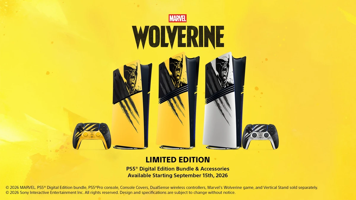 Marvel’s Wolverine Limited Edition PS5 console bundle and accessories announced