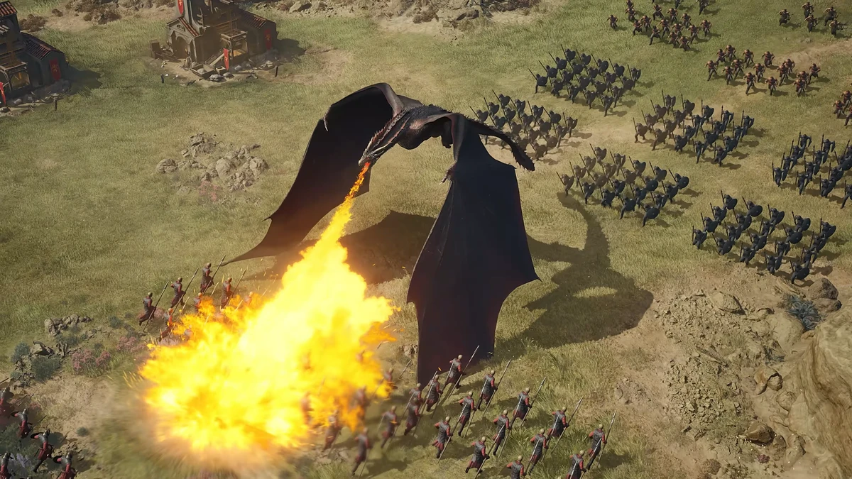 Game of Thrones: War for Westeros Gameplay Reveal Shows Lannister Troops Getting Cooked by a Fire-Breathing Dragon, With a Longer Look Due Later This Month