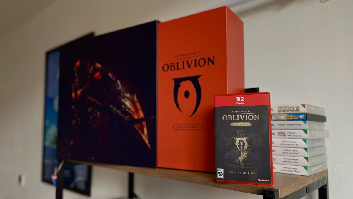 Gallery: Celebrating Oblivion Remastered's Switch 2 Physical With Some Bethesda Goodies