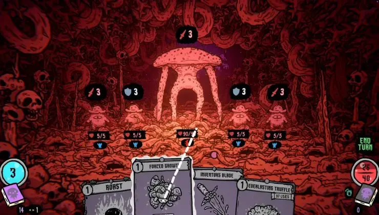 Mushroom-munching dungeon-crawling deck-builder 'Shroom and Gloom' arrives September 10