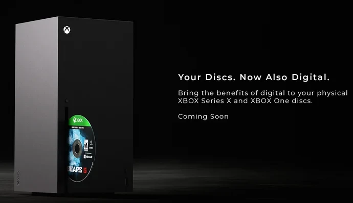 Xbox announces disc-to-digital feature that lets you digitise physical Xbox One and Series X games