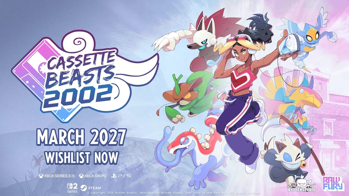 Cassette Beasts 2002 launches in March 2027