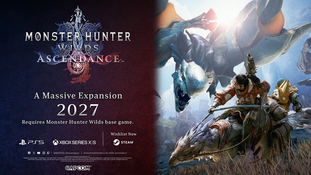 Monster Hunter Wilds expansion ‘Ascendance’ first trailer
