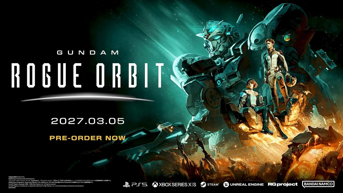 Gundam Rogue Orbit launches March 5, 2027