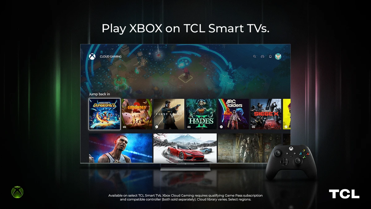 XBOX and TCL Partner to Bring XBOX App to TCL Smart TVs