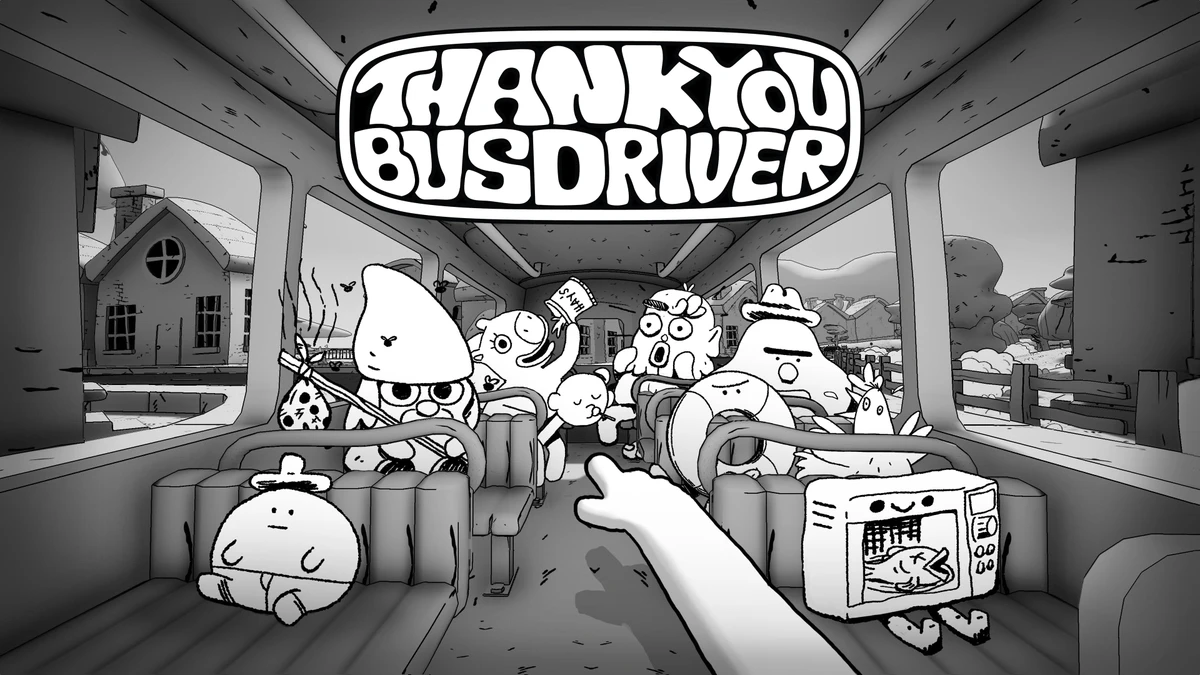 Double Fine Productions announces chaotic bus driving game Thank You Bus Driver for PC