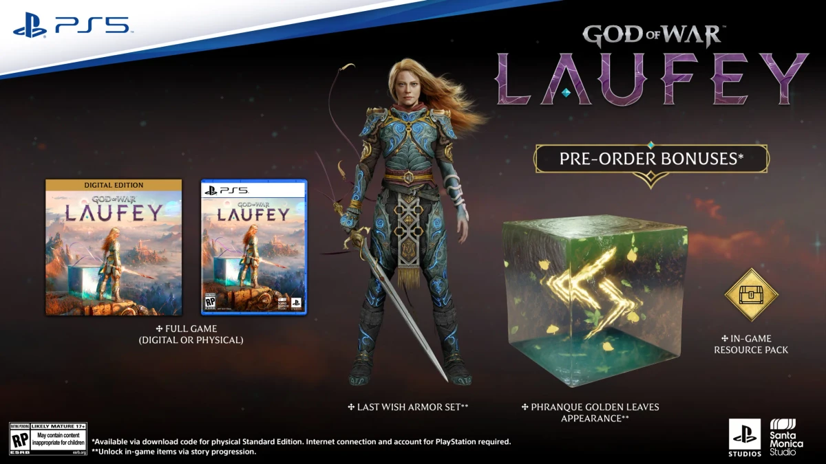 God of War Laufey pre-orders available starting September 29, editions detailed