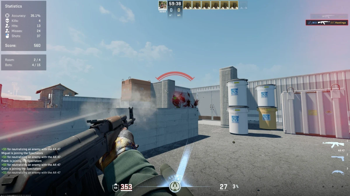 Counter-Strike Modder Brings Procedurally Generated Aim Training Map to CS2