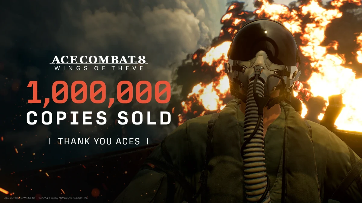Ace Combat 8 is the fastest selling entry in the series after hitting 1 million sales
