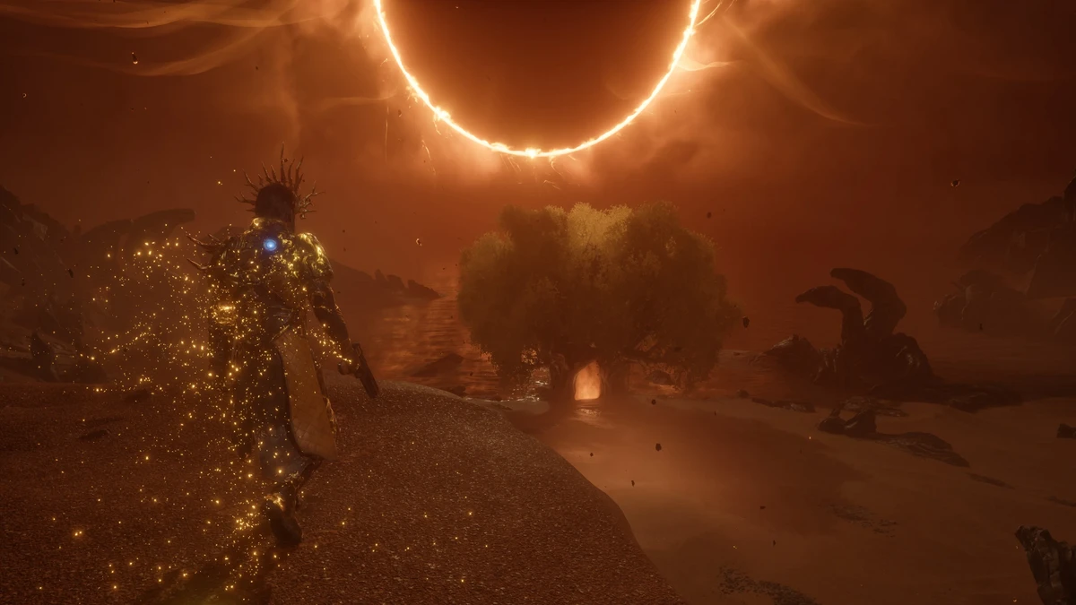 PlayStation Shadowdrops Saros Zenith Update With Boss Rush, New Game+ and Fancy Golden Crown Powerups
