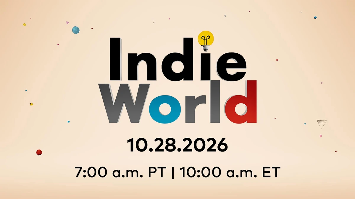 Nintendo Indie World Showcase set for October 28