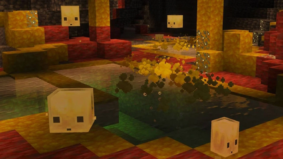  Players have already found exploits for the Sulfur Cube in Minecraft, including using it as a mode of transportation  