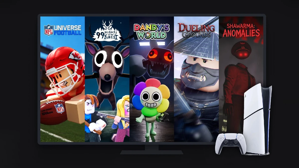 Roblox now available for PS5