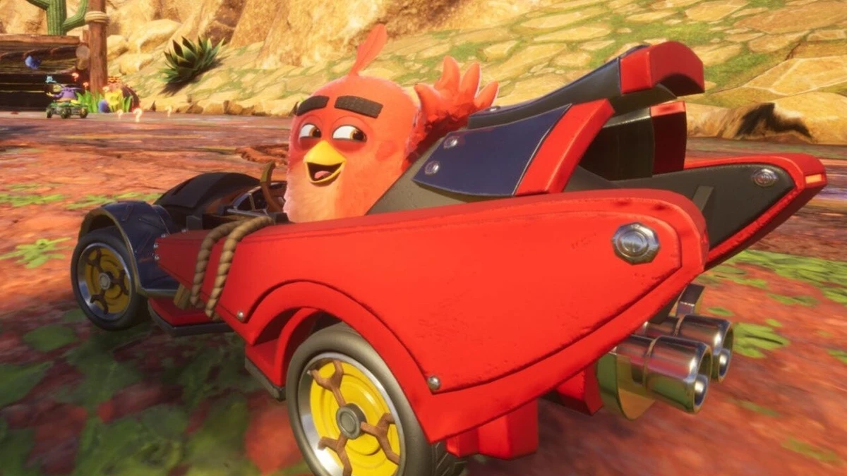 Everyone's Favourite SEGA Character, Red from Angry Birds, Now Available in Sonic Racing: CrossWorlds