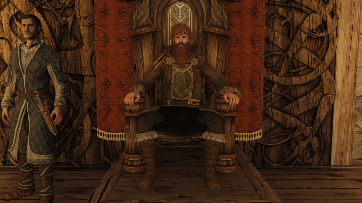  Hero modder gives all of Skyrim's jarls unique sitting poses on their fancy thrones 