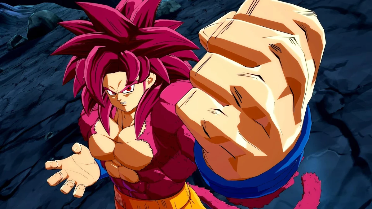Dragon Ball FighterZ DLC character Goku (Super Saiyan 4, DAIMA) launches April 22