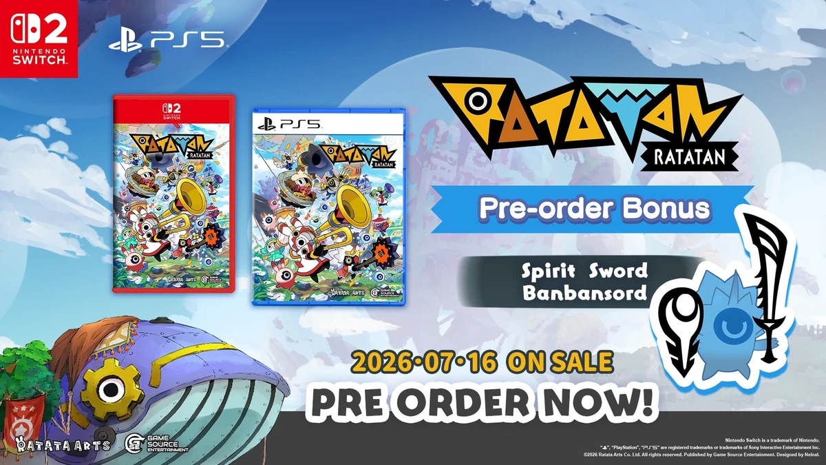 RATATAN physical edition pre-orders now available