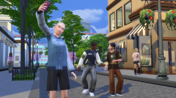 The Sims 4 patch makes it so your public lot gatherings won't be interrupted by rogue Sims