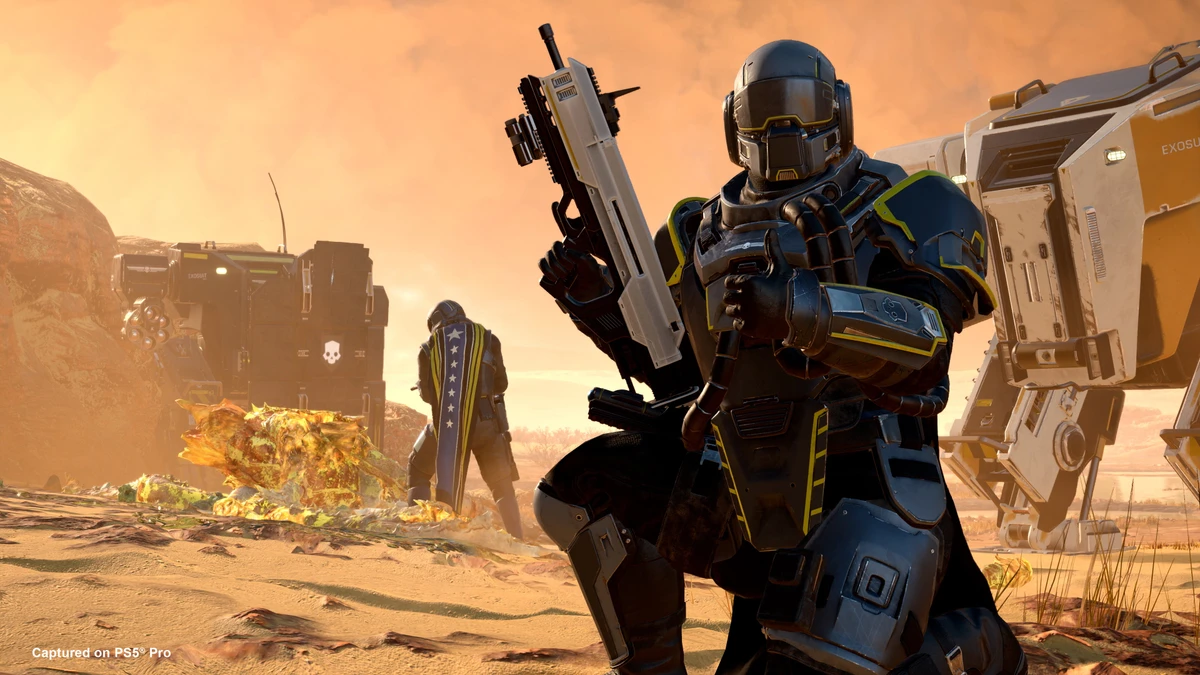 Helldivers 2 Exo Experts Warbond Revealed