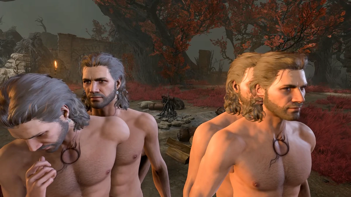  Baldur's Gate 3 YouTuber discovers 'time travel' glitch that also reveals 4 nude Gales hanging out in your camp for some reason 