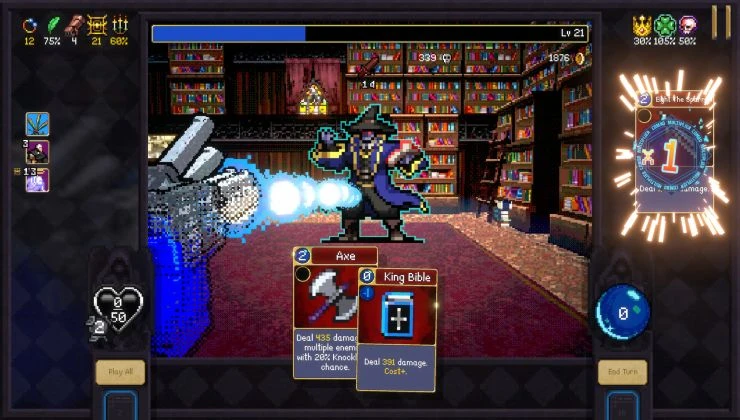 Vampire Crawlers: The Turbo Wildcard from Vampire Survivors arrives April 21