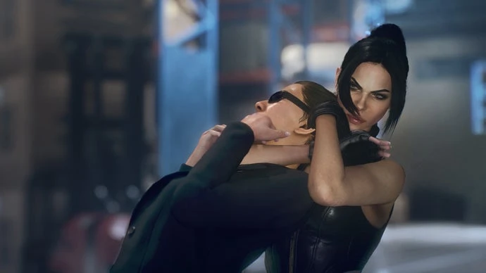 MindsEye's mission about Build a Rocket Boy's alleged "saboteurs" is a rather meh Hitman impression that saw me waste 30 minutes swearing in a warehouse