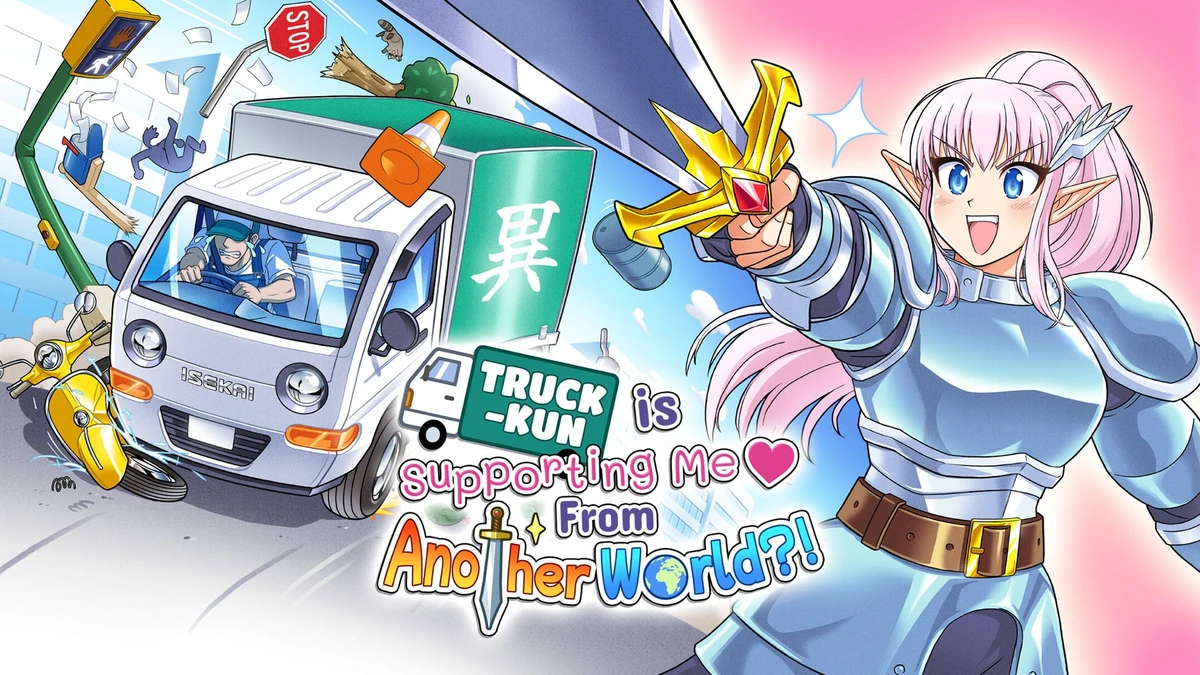 Vehicular action game Truck-kun is Supporting Me From Another World?! announced for Xbox Series, PC