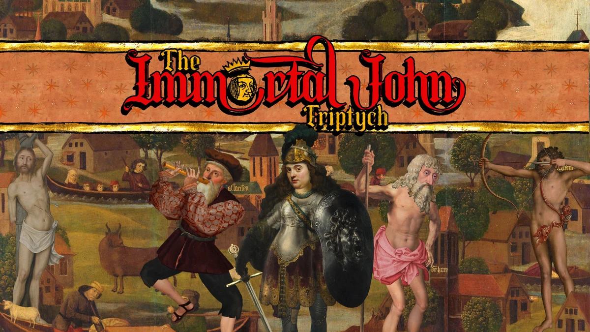 Joe Richardson adventure games anthology The Immortal John Triptych announced for PS5, Xbox Series, Switch 2, Xbox One, Switch, and PC