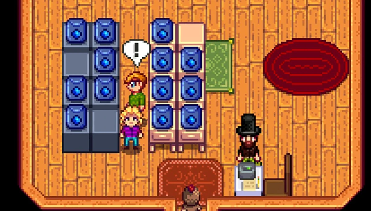  I opened my own store in Stardew Valley so now Pierre has to buy my seeds. MY SEEDS 