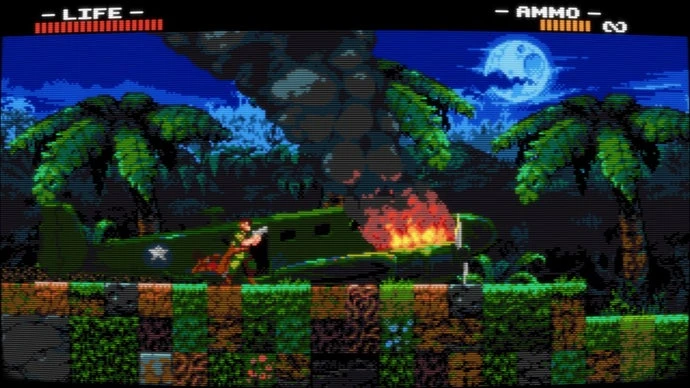 Wolfenstein meets Metroidvania in Wolfhound, an 8-bit ode to yesteryear with zombies and Nazi mechs