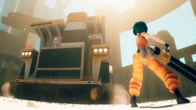 Motorslice, out today, looks to pick up where Mirror's Edge, Nier Automata and Shadow of the Colossus left off