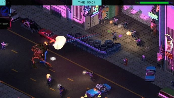 Brigador Killers mixes GTA and Syndicate to make a cyberpunk sandbox where you build your own insurgency