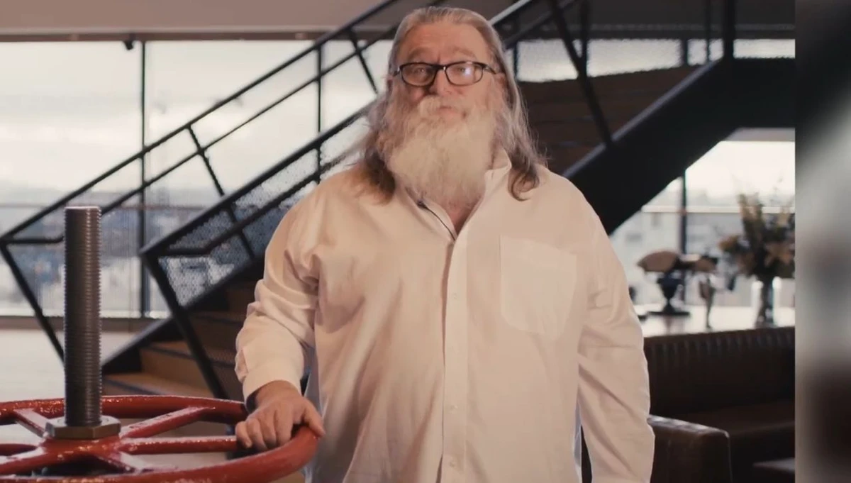  Gabe Newell stepped back from game design during Portal 2's development, because 'he always wanted to be part of the team, but being Gabe and being in his position, that never really worked' 