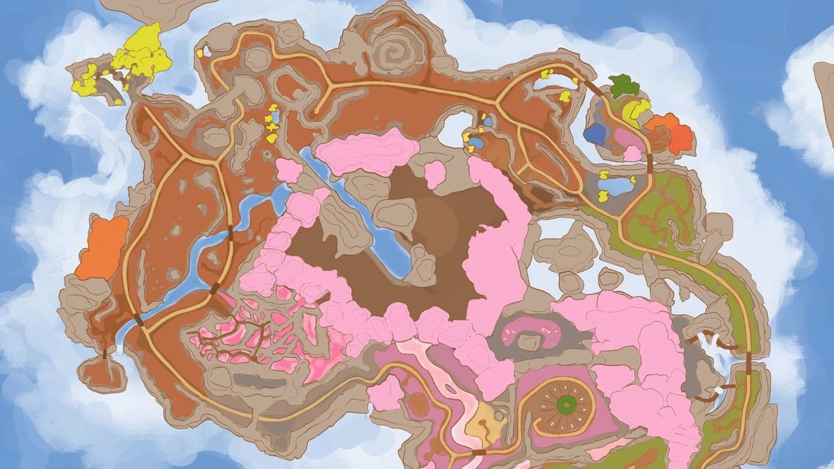 Outbound Mountains Map | Interactive Map